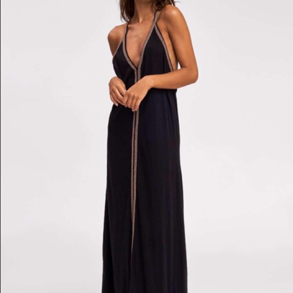 Pitusa Black Pima Sundress Current Collection 🖤